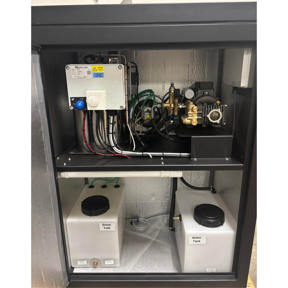 Maxflow HC110 Industrial Three Phase Static Hotwash - 30Lpm / 200Bar