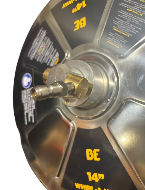 BE 14" Stainless Steel Surface Cleaner