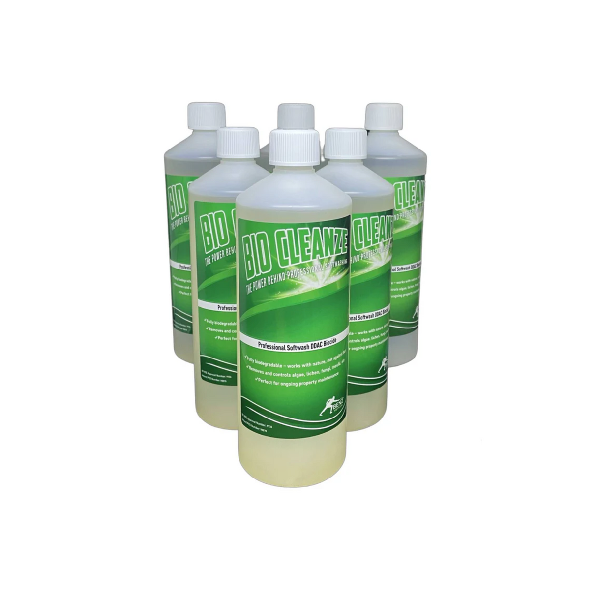 BENZ Bio Cleanze 6x1Ltr - 50% DDAC Softwash Biocide