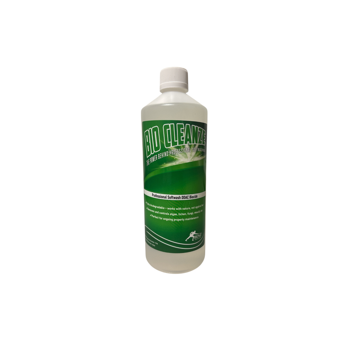 BENZ Bio Cleanze 1Ltr - 50% DDAC Softwash Biocide