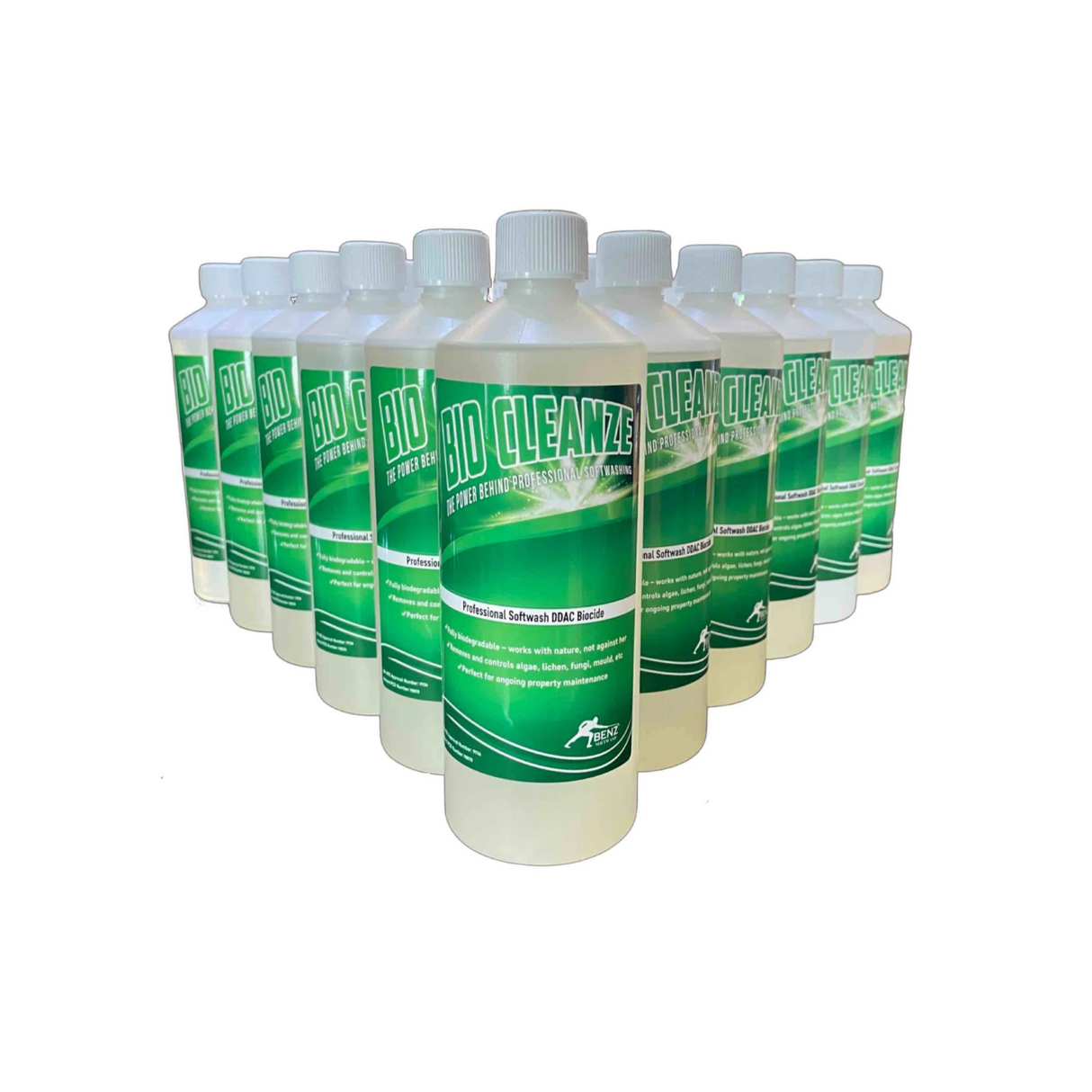 BENZ Bio Cleanze 20x1Ltr - 50% DDAC Softwash Biocide