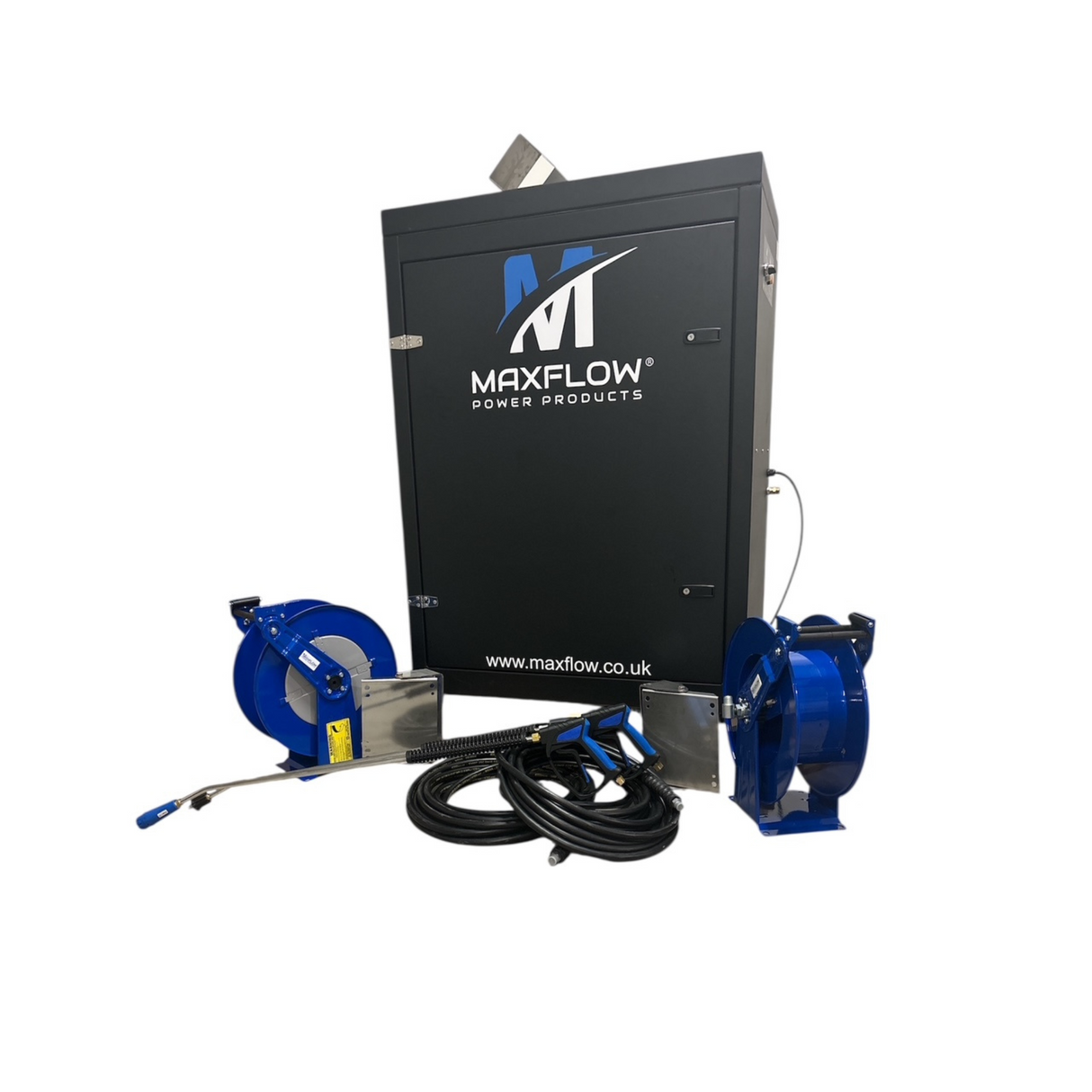 Maxflow Cabinet Hotwash on Twin Reel System