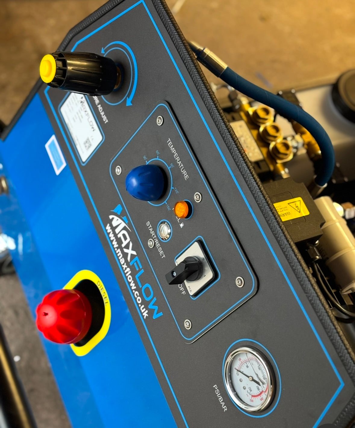 Maxflow H30 Single Phase Industrial Hot Wash