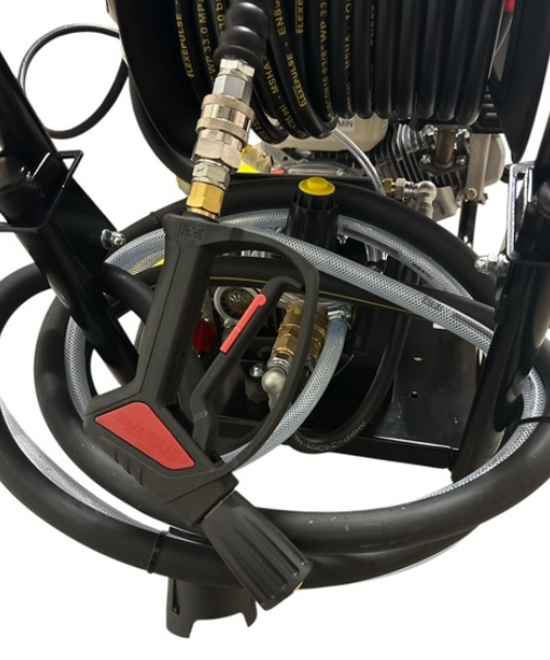 Honda GX200 Gearbox Drive Pressure Washer - Surface Cleaning Kit