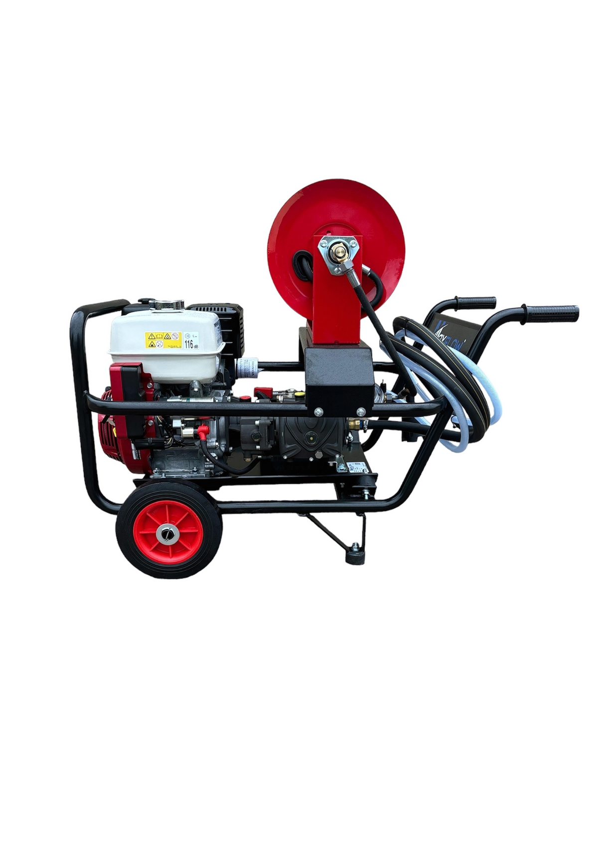 Honda GX390 Electric Start Pressure Washer with Interpump & 30mtr Reel