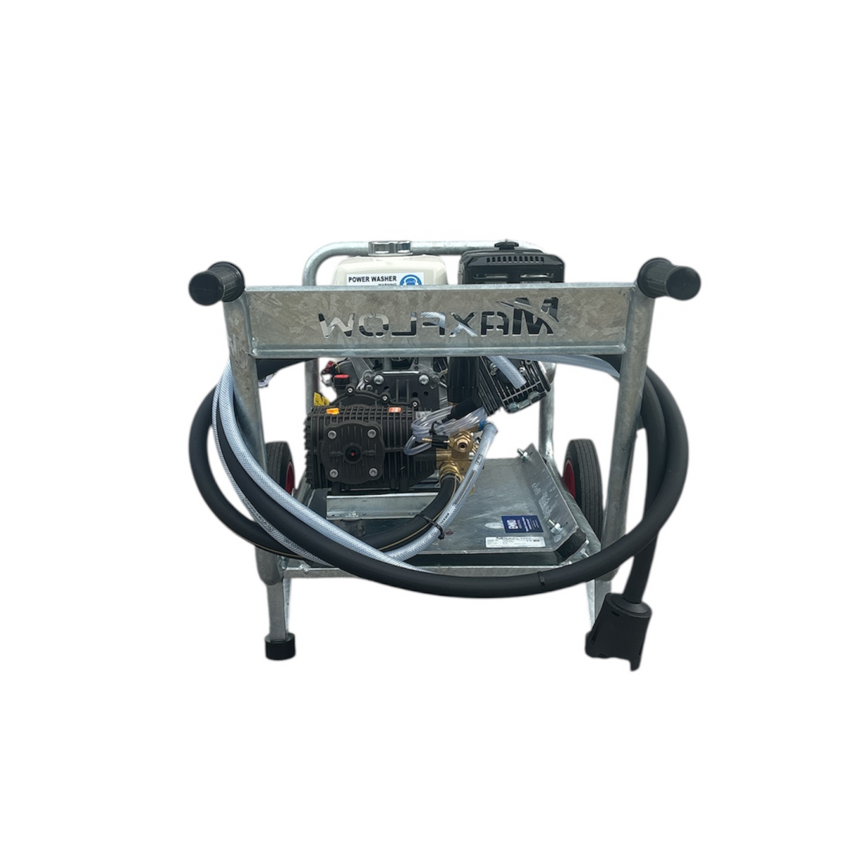 Honda GX390 21Lpm / 3000Psi Petrol Pressure Washer - Galvanized Frame