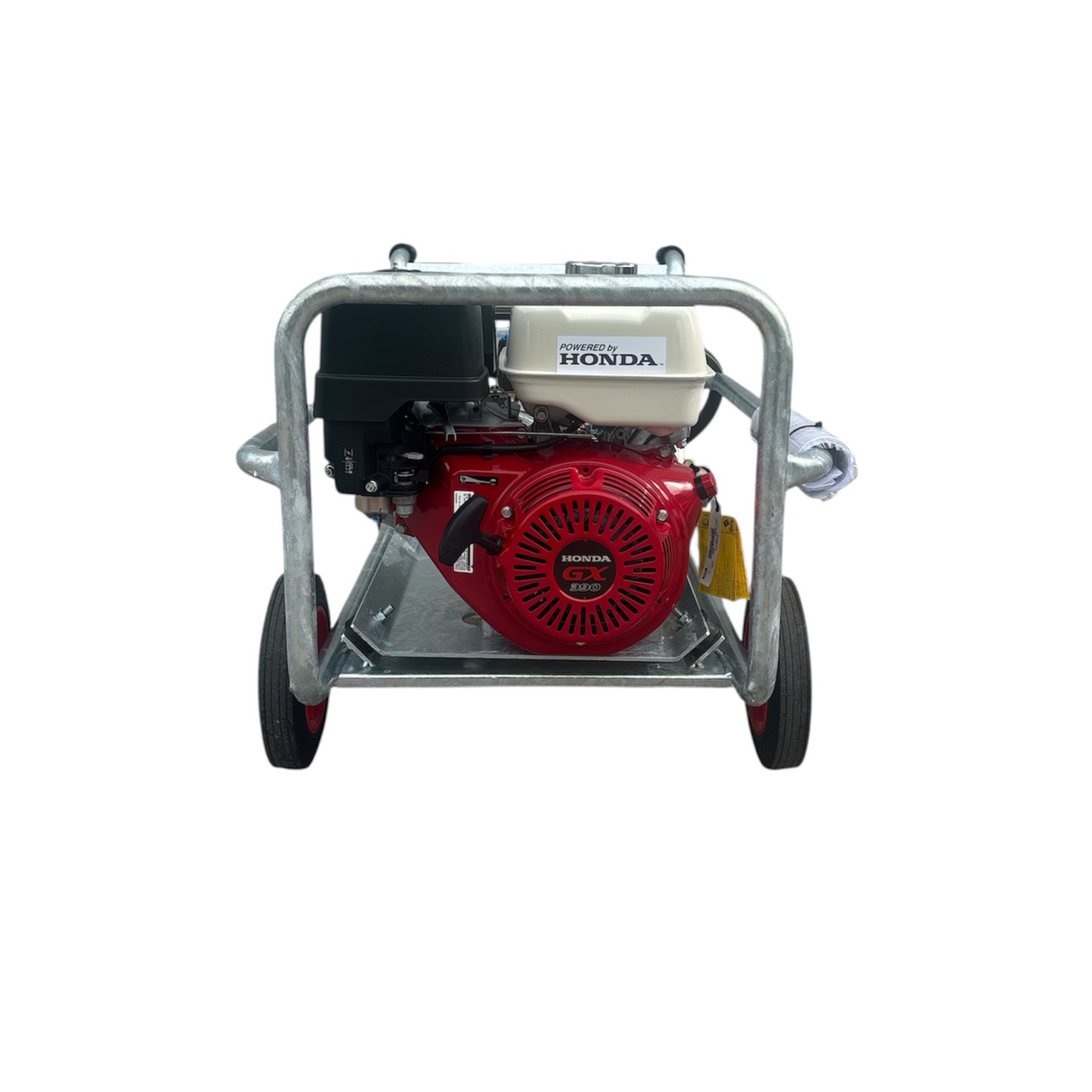 Honda GX390 21Lpm / 3000Psi Petrol Pressure Washer - Galvanized Frame