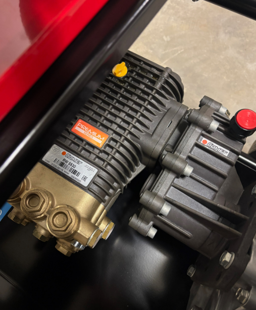 Honda GX390 Pressure Washer with Reel - Surface Cleaning Kit