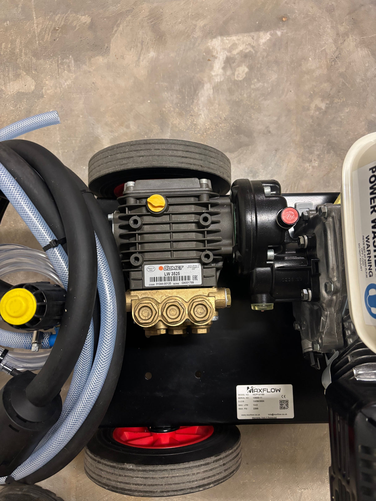 Honda GX200 14Lpm/2200Psi Gearbox Drive Pressure Washer