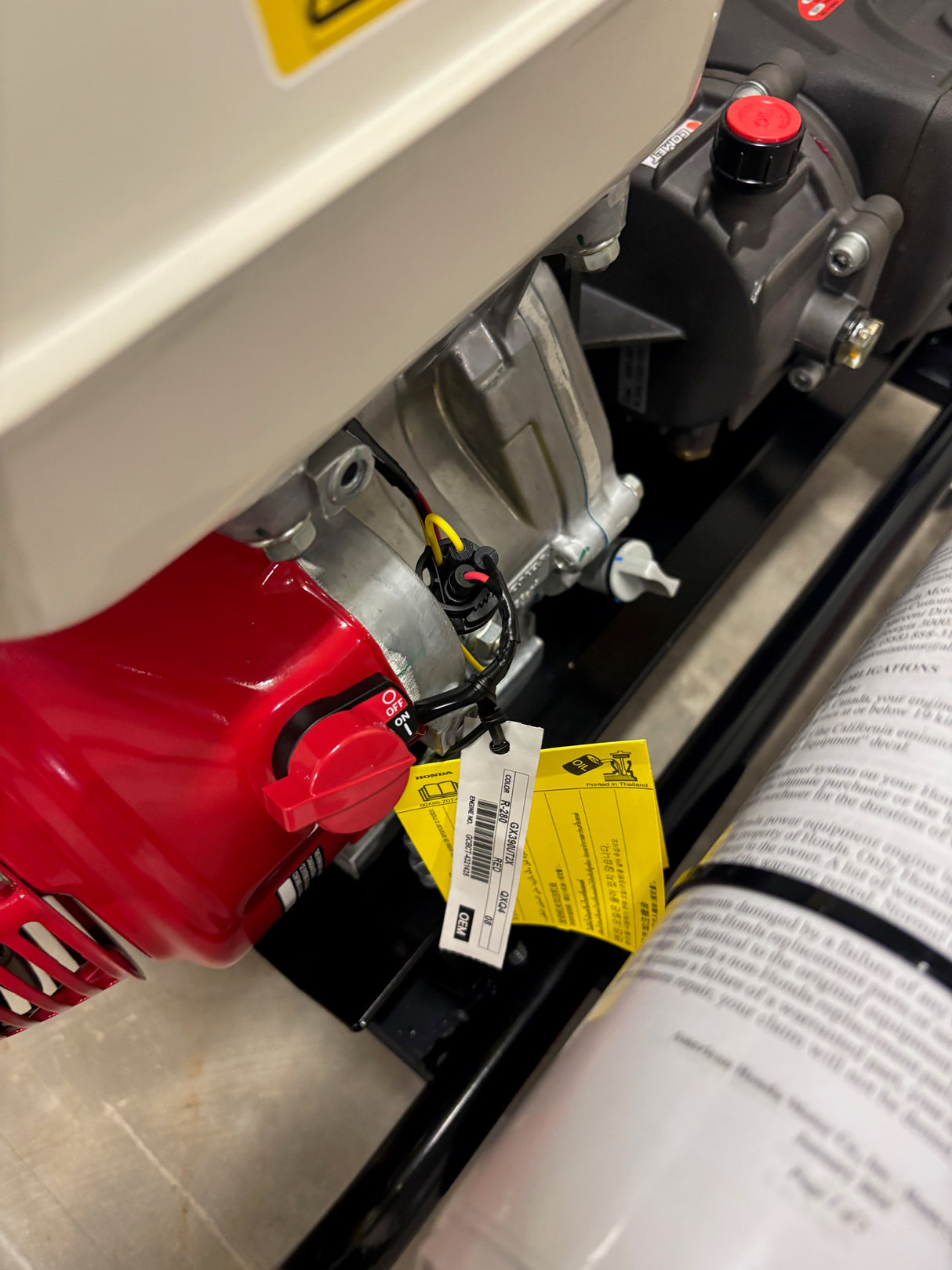 Honda GX390 Interpump Pressure Washer 21Lpm / 3000PSI