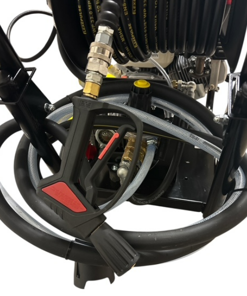 Honda GX200 Gearbox Drive Pressure Washer - Surface Cleaning & Foam Kit