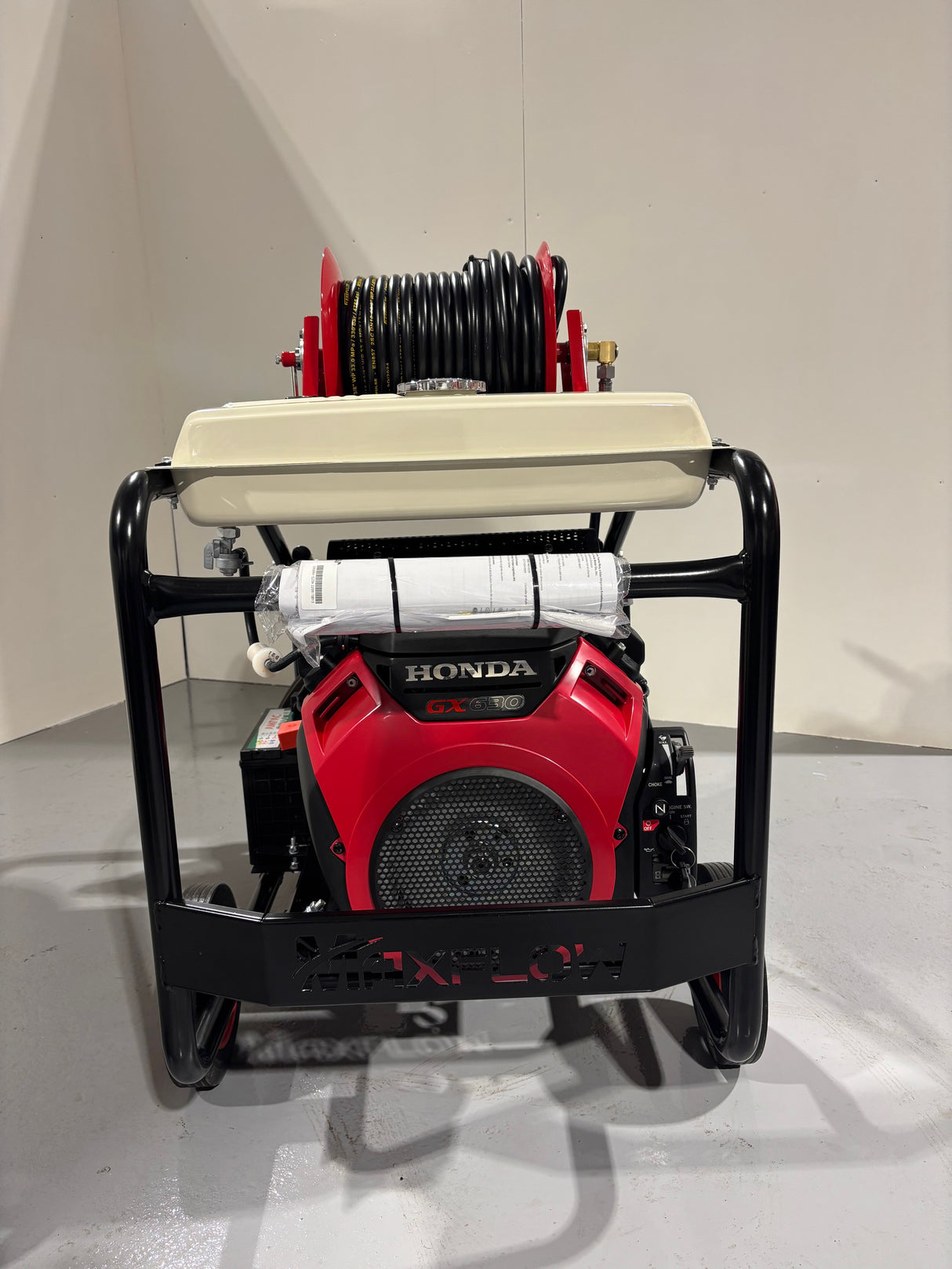 Honda GX630 Twin Cylinder 33Lpm Industrial Pressure Washer with 40mtr Reel