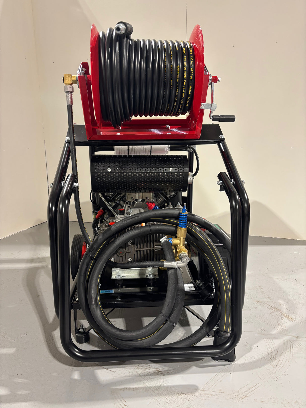 Honda GX630 Twin Cylinder 33Lpm Industrial Pressure Washer with 40mtr Reel