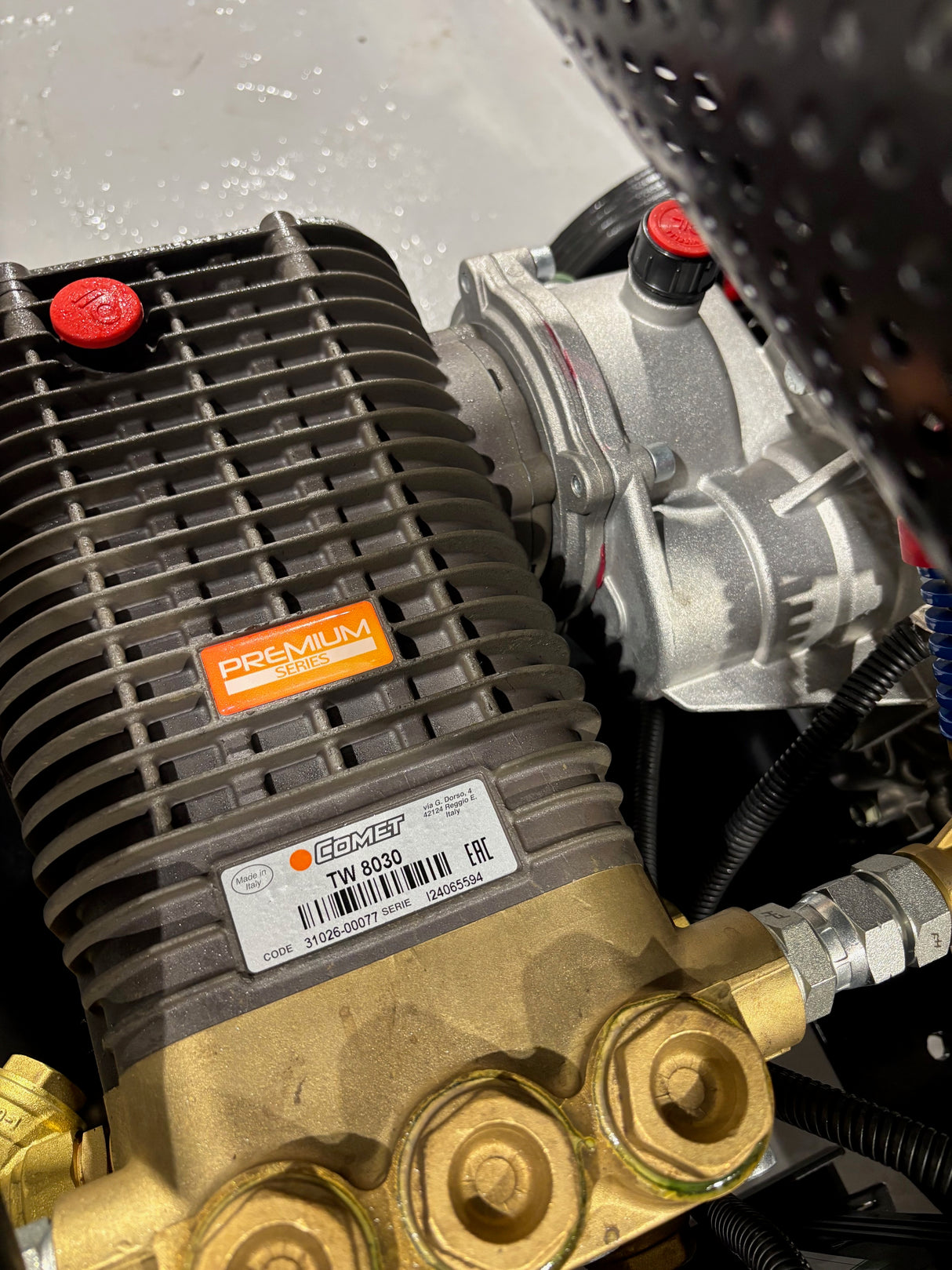 Honda GX630 Twin Cylinder 33Lpm Industrial Pressure Washer with 40mtr Reel