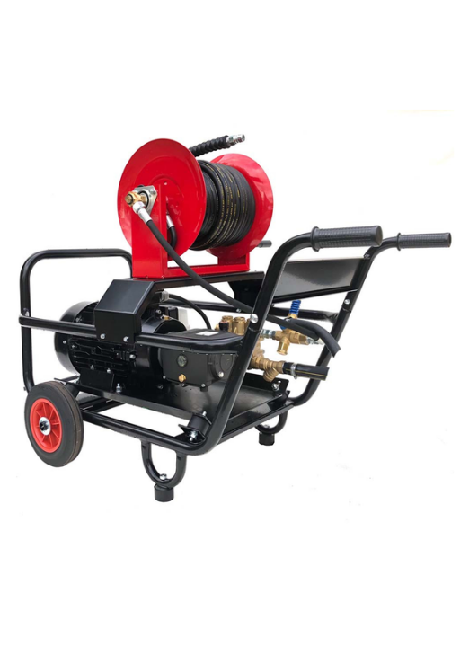 10HP Three Phase Pressure Washer 21Lpm 3000Psi with 30Mtr Reel & Total Stop