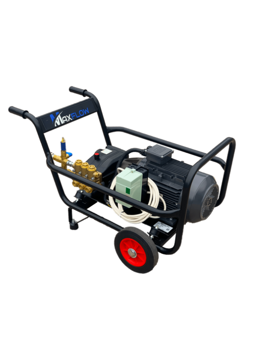 10HP Three Phase Pressure Washer 21Lpm 3000Psi with Total Stop