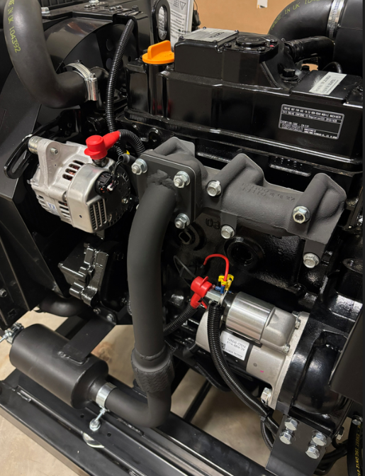 ISUZU 3 Cylinder 40Lpm Twin Lance Industrial Diesel Pressure Washer