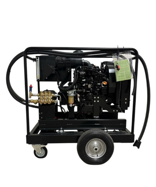 ISUZU 3 Cylinder 40Lpm Twin Lance Industrial Diesel Pressure Washer