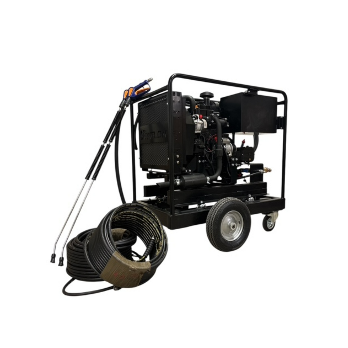 ISUZU 3 Cylinder 40Lpm Twin Lance Industrial Diesel Pressure Washer