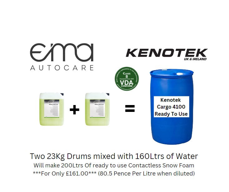 KENOTEK Cargo 4100 Forté 23Kg (Contactless Snow Foam & Prewash)