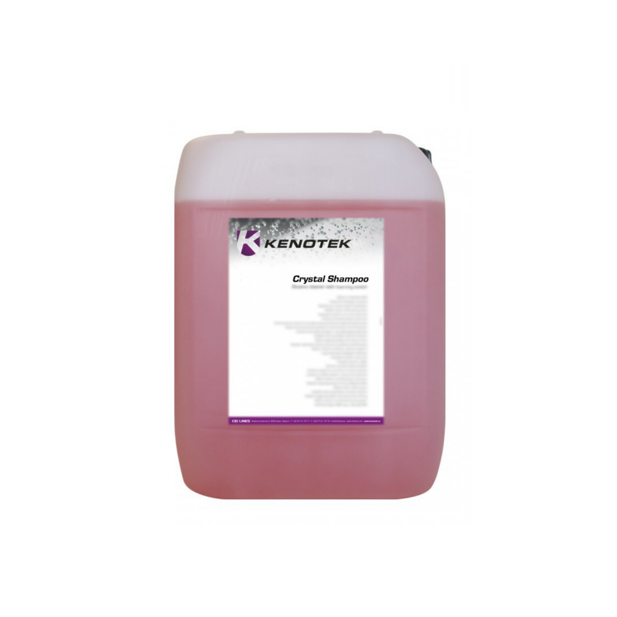 KENOTEK Crystal Shampoo 20Ltr (High Foam Shampoo with Wax)