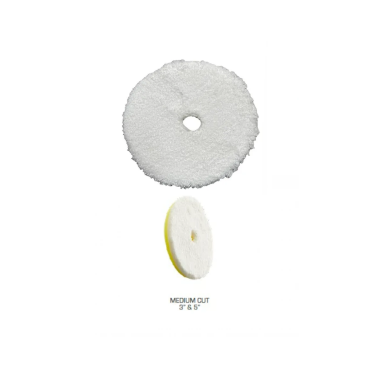 KENOTEK EAT Yellow Medium Cut DA Microfiber Pad