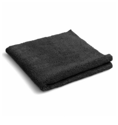 Laser Polish 400gsm Black Microfiber (5 Pack)