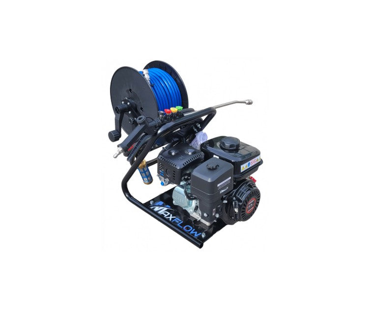 Loncin H135 Acid Pump Softwash System - Carry Frame with Reel