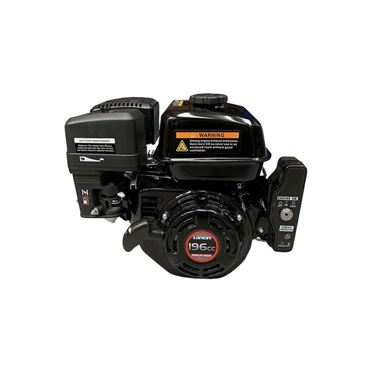 Loncin G200F-EP 3/4" Parallel Shaft Electric Start