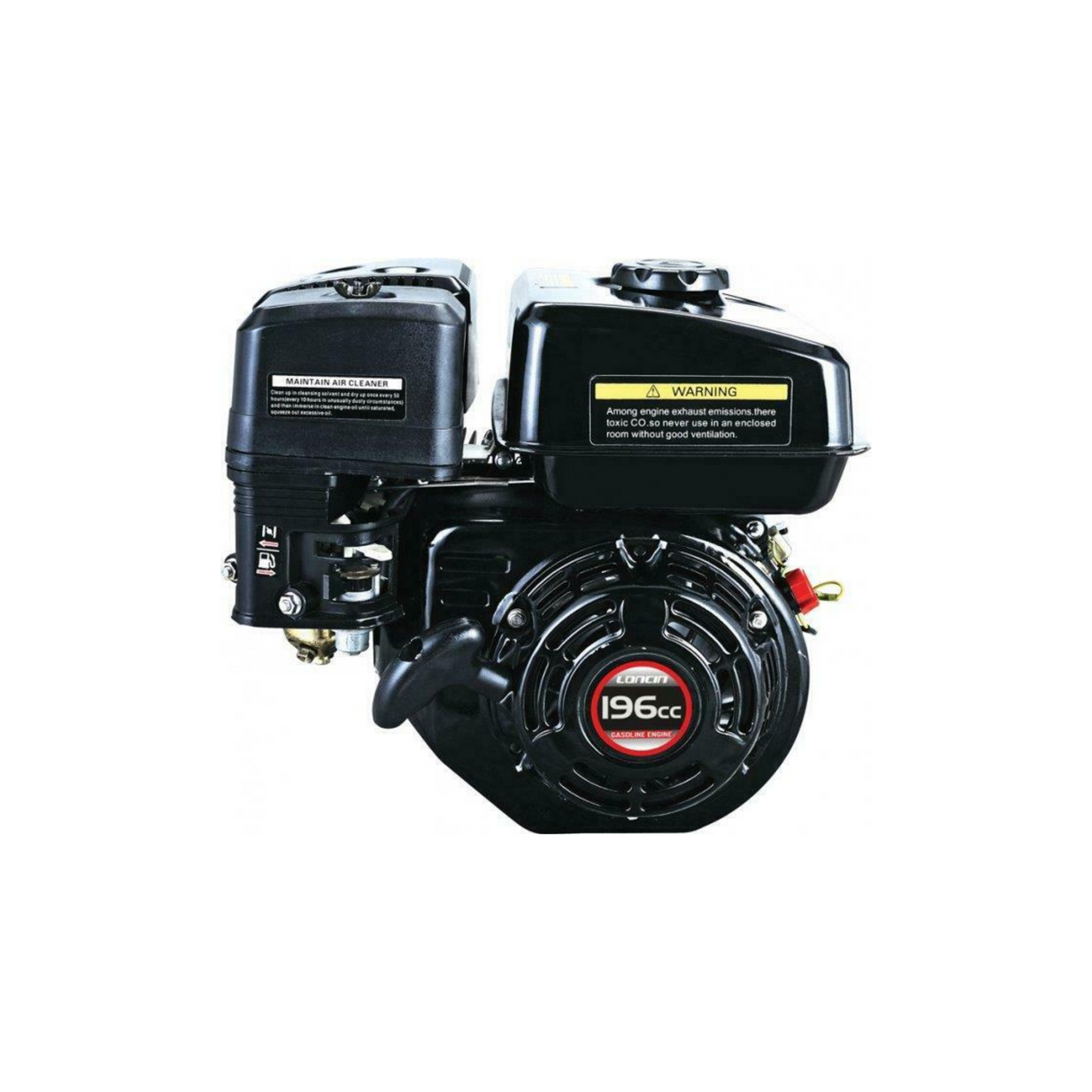 Loncin G200F-P 3/4" Parallel Shaft Recoil Start