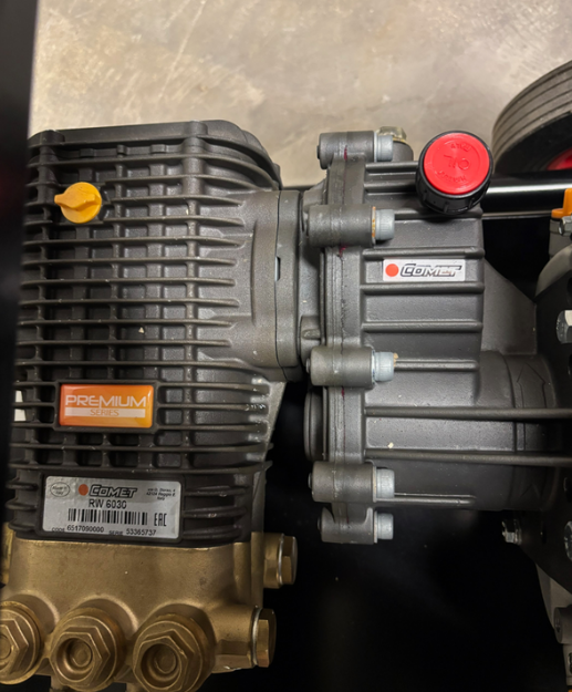 Loncin G420 24Lpm Pressure Washer with Reel - 24" Surface Cleaning Kit