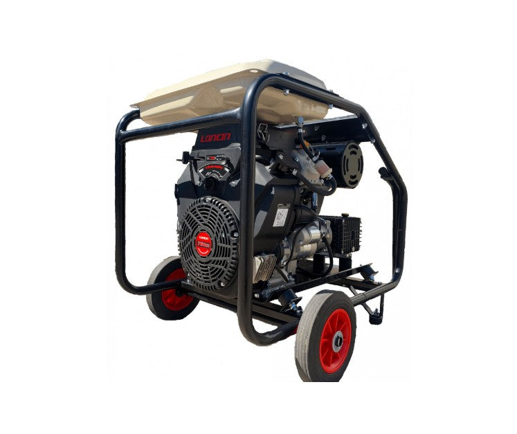 Loncin 764cc Twin Cylinder 33Lpm Industrial Pressure Washer