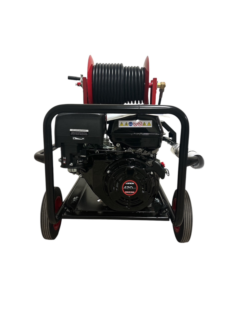 Loncin G420 21Lpm / 3000Psi Petrol Pressure Washer with Reel