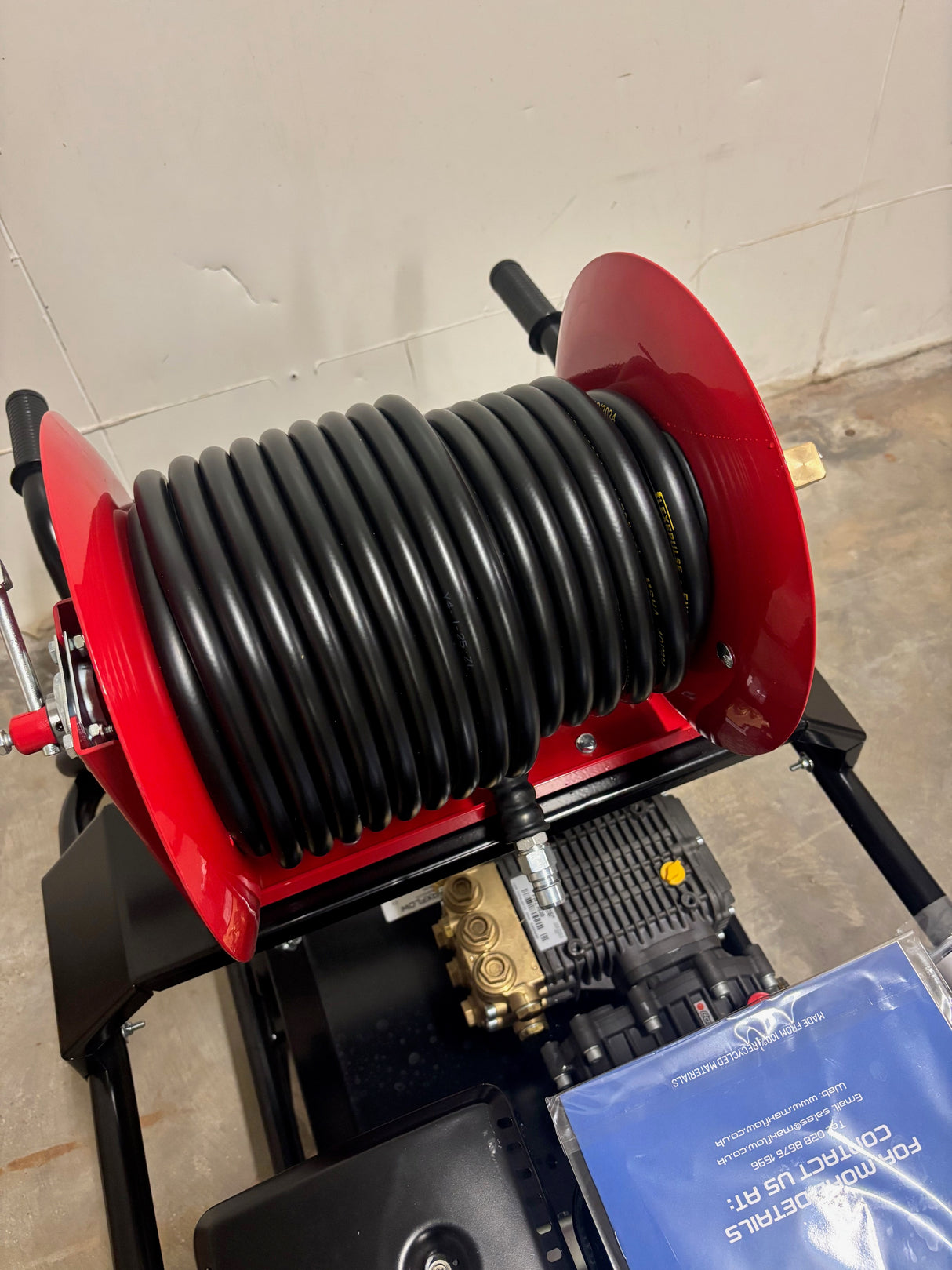 Loncin G420 21Lpm / 3000Psi Petrol Pressure Washer with Reel