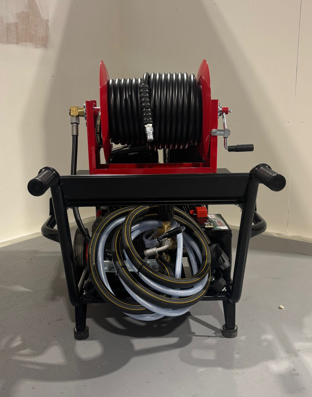 Loncin G420 24Lpm Electric Start Petrol Pressure Washer with Reel