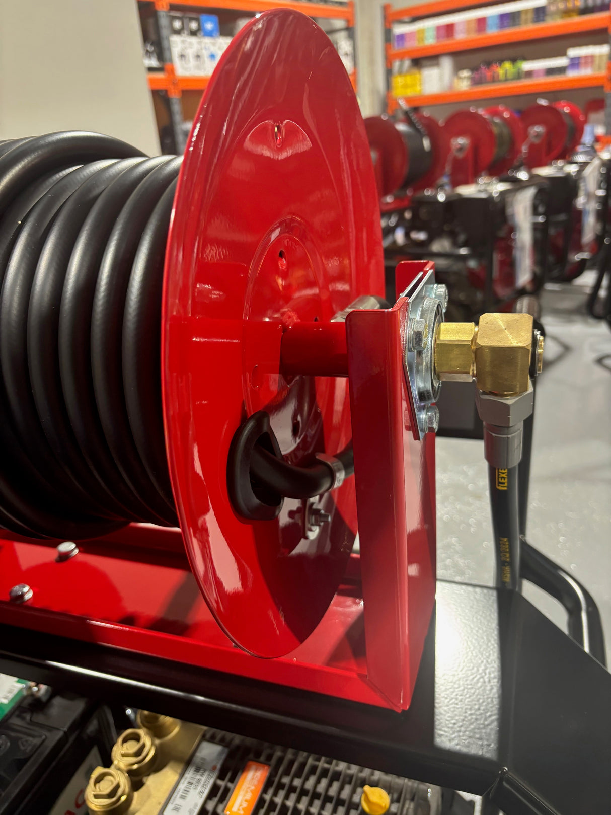 Loncin G420 24Lpm Electric Start Petrol Pressure Washer with Reel