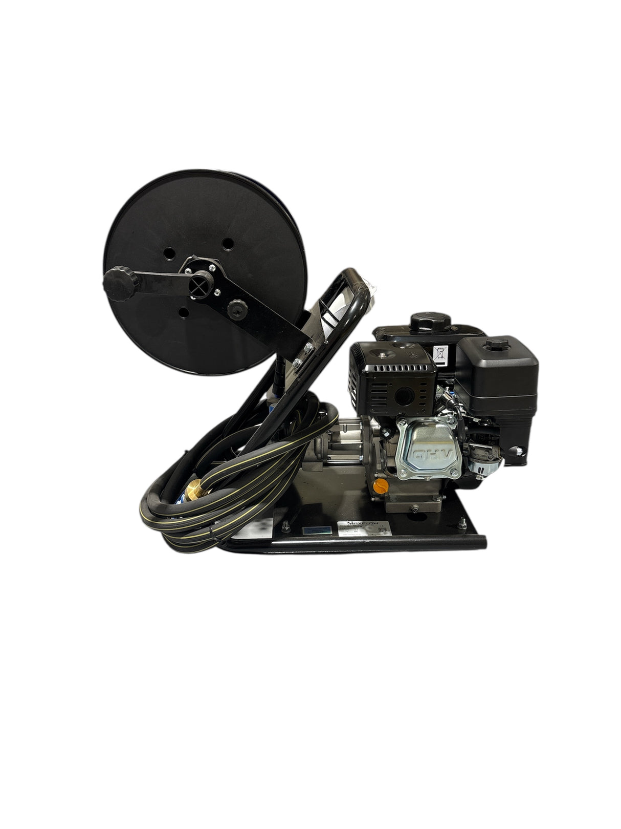 Loncin H135 Acid Pump Softwash System - Carry Frame with Reel