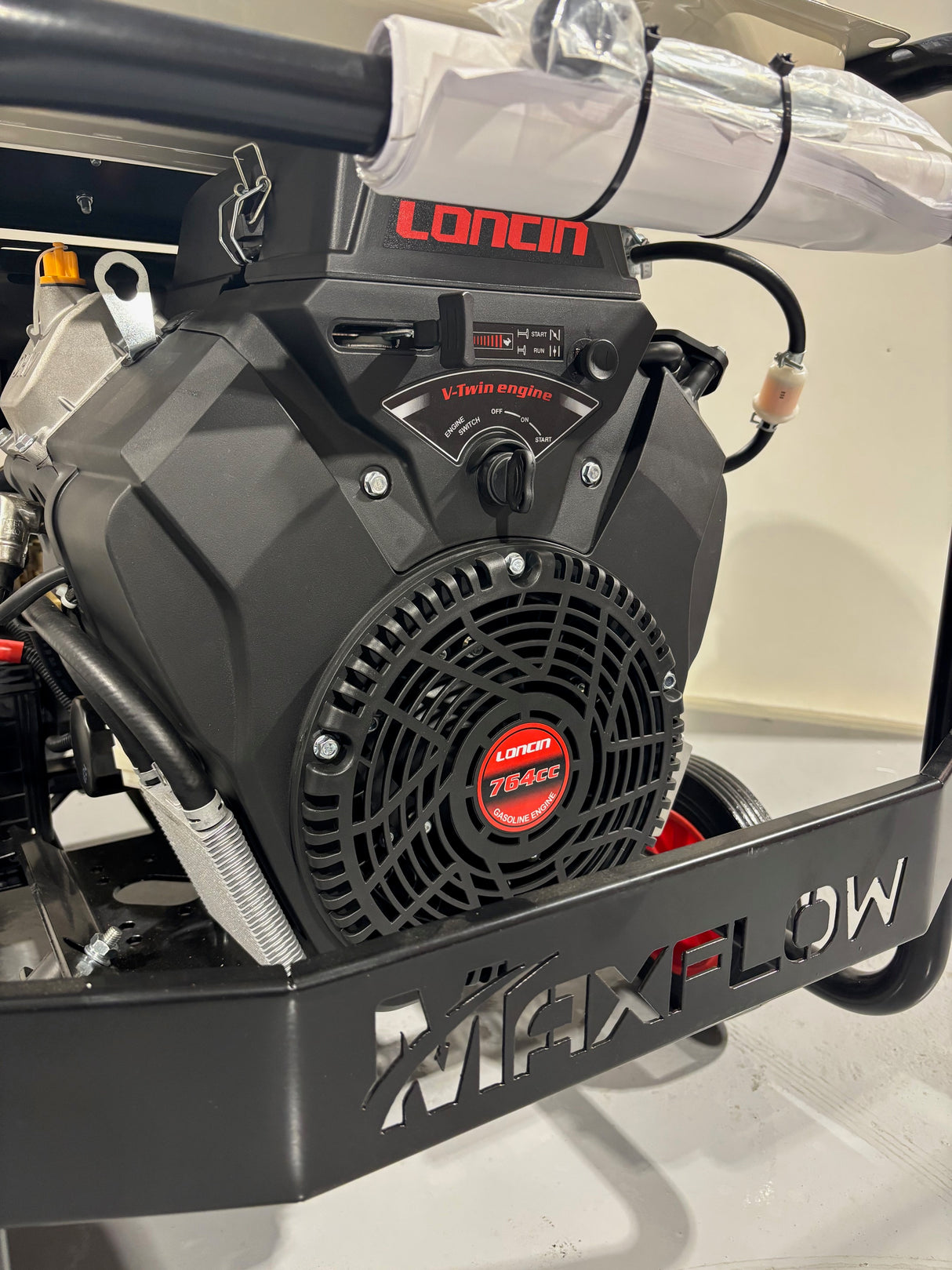 Loncin 764cc Twin Cylinder 33Lpm Industrial Pressure Washer