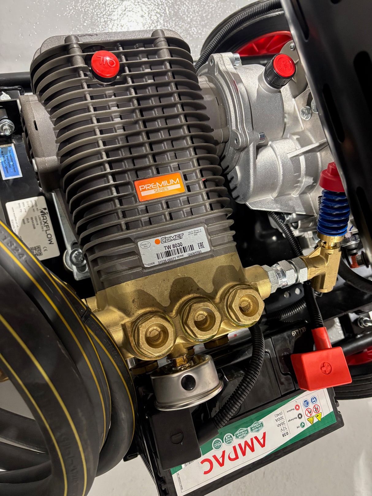 Loncin 764cc Twin Cylinder 33Lpm Industrial Pressure Washer