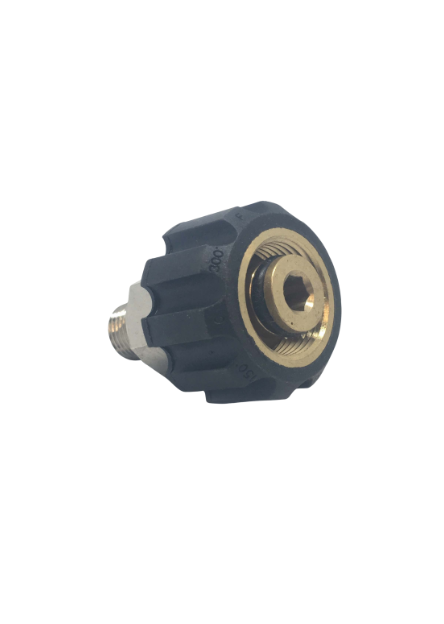 1/4" Male - M22 Female Screw Coupling