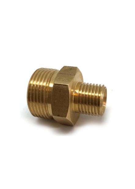 M22 Male - 1/4" Male Adaptor