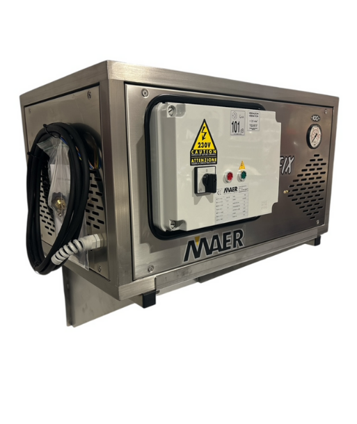 MAER Wall Fix 15/200 - Three Phase S/S Wall Mounted Pressure Washer