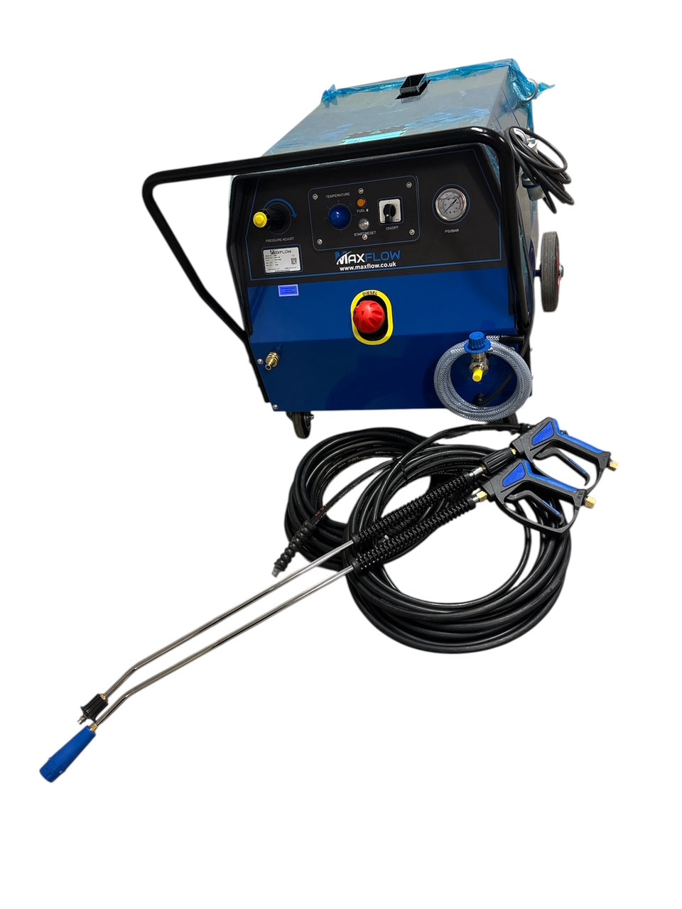 Maxflow H Series Hotwash on Twin Line System