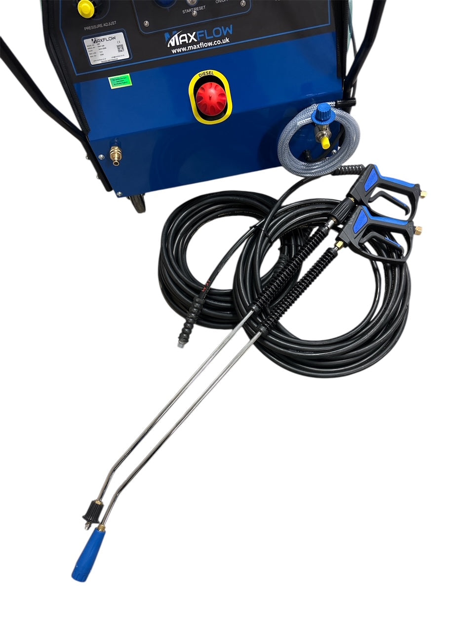 Maxflow H Series Hotwash on Twin Line System