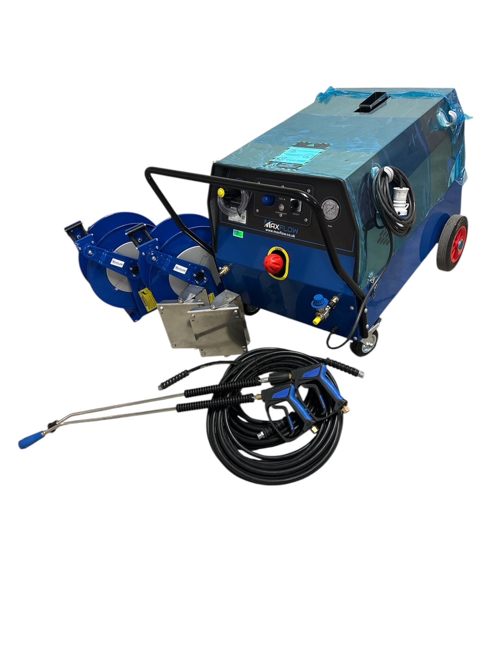 Maxflow H Series Hotwash on Twin Reel System