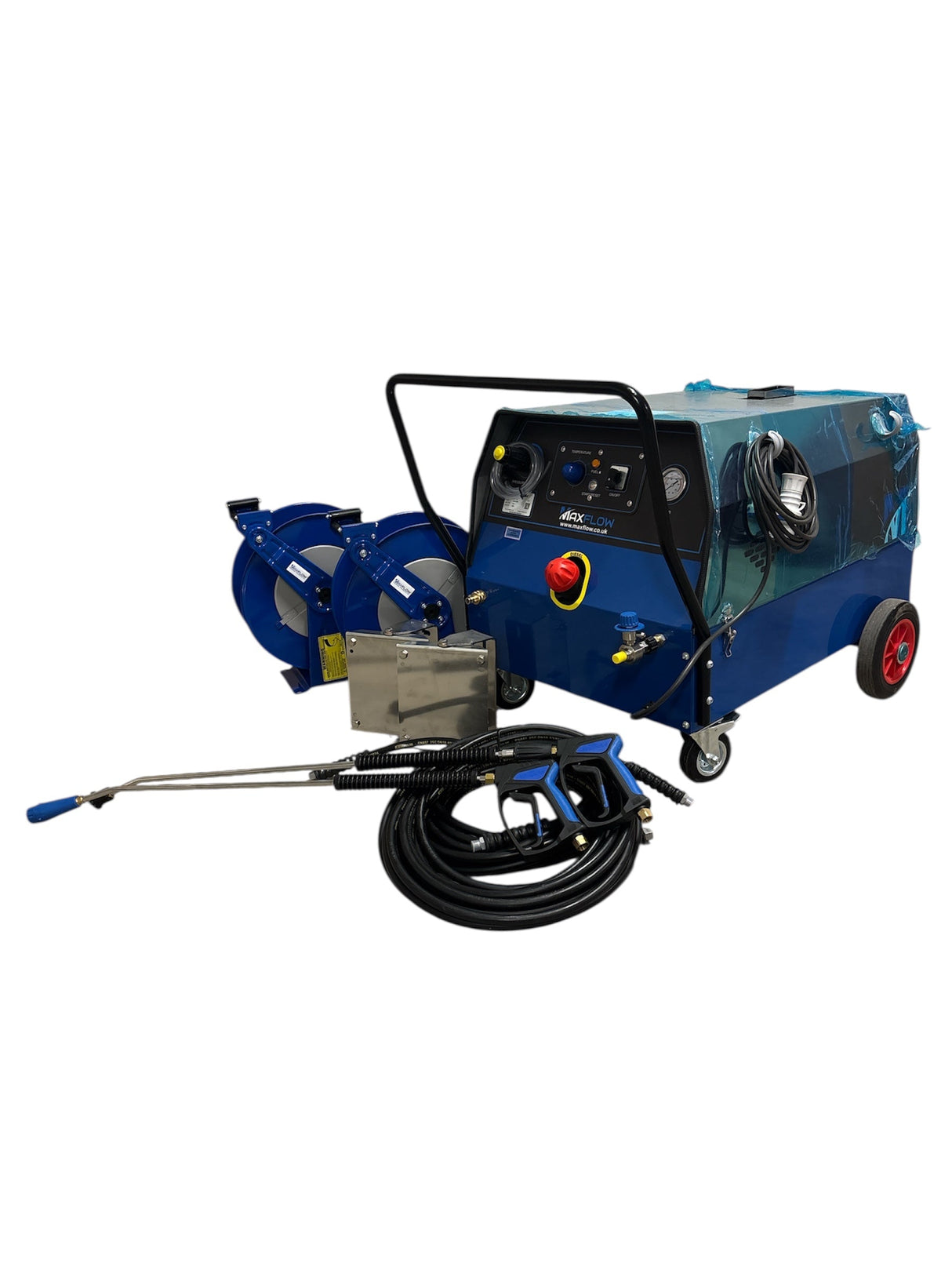 Maxflow H Series Hotwash on Twin Reel System