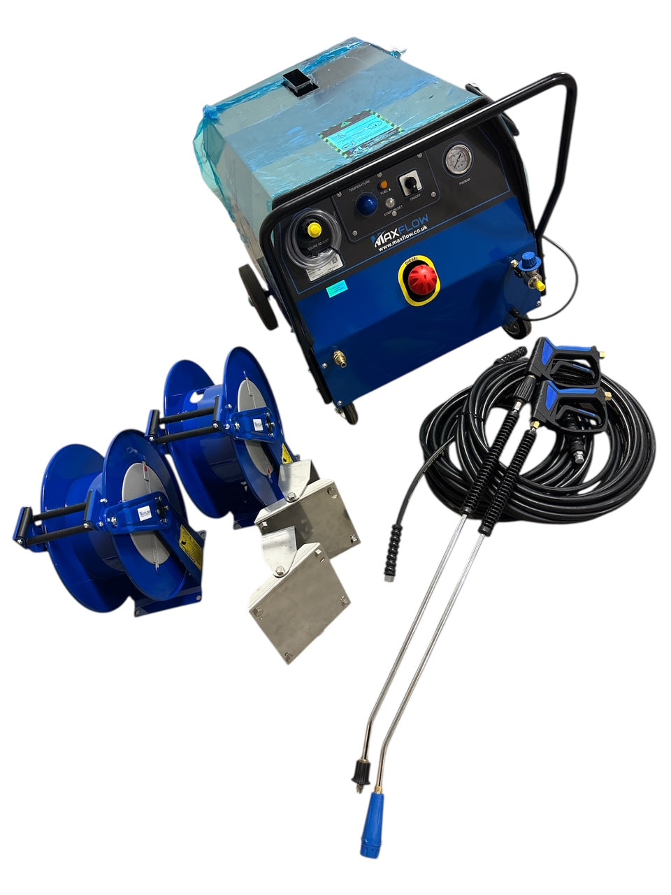 Maxflow H Series Hotwash on Twin Reel System