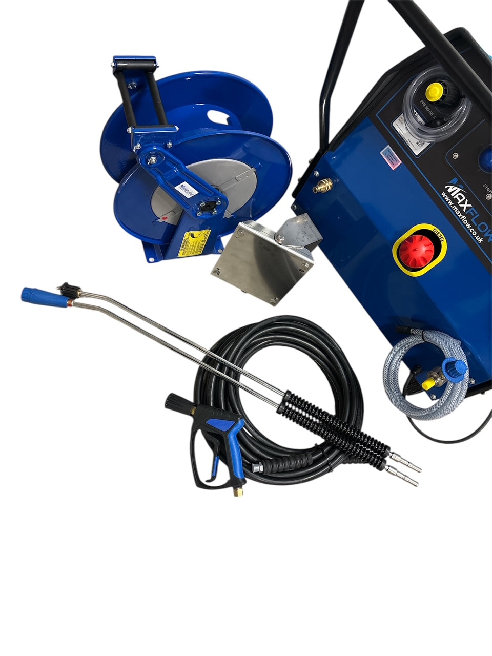 Maxflow H Series Hotwash on Single Reel System