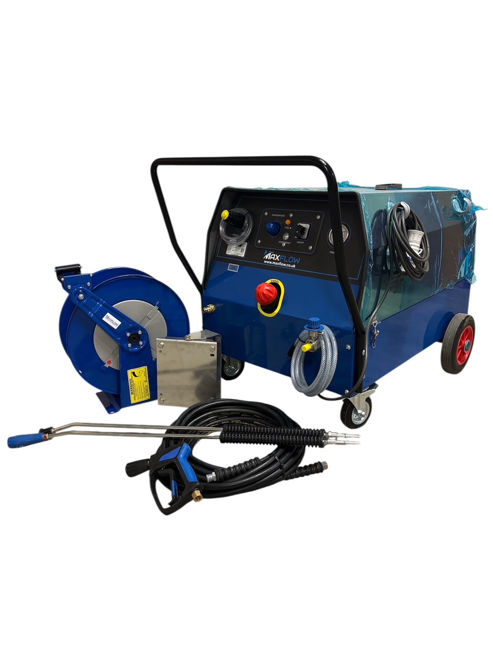 Maxflow H Series Hotwash on Single Reel System