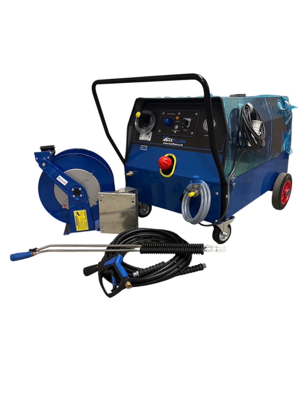 Maxflow H Series Hotwash on Single Reel System